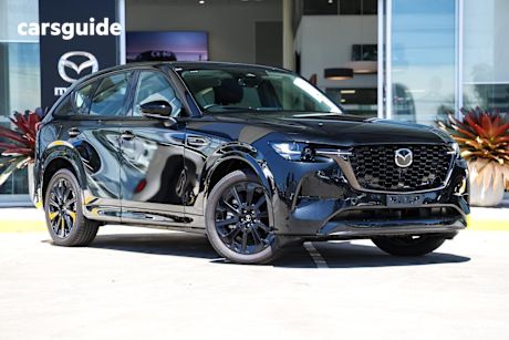 Black 2025 Mazda CX-60 Wagon G40E Azami Hybrid