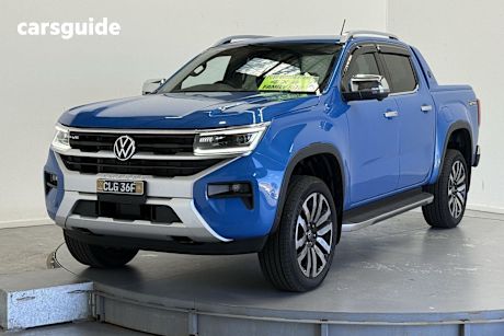 Blue 2024 Volkswagen Amarok Dual Cab Utility Aventura Tdi600 4Motion