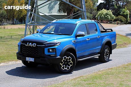 Blue 2024 JAC T9 UTE Dual Cab Pick-up Haven (4X4)