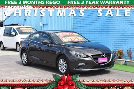 Grey 2014 Mazda 3 Sedan Touring