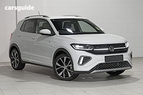 White 2024 Volkswagen T-Cross Wagon 85Tsi R-Line