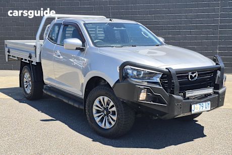 Silver 2021 Mazda BT-50 Freestyle Cab Chassis Xt (4X4)