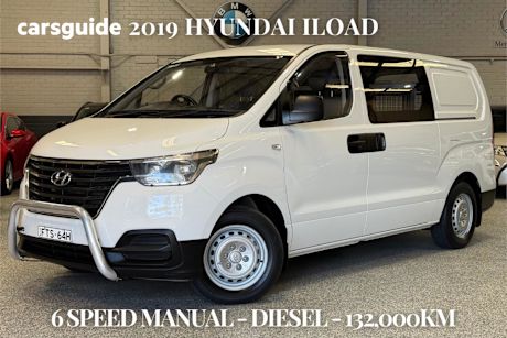 White 2019 Hyundai Iload Van 3S Liftback