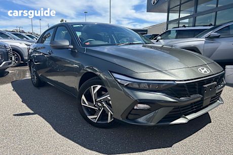 Grey 2024 Hyundai I30 Sedan Elite