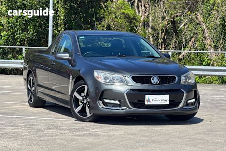 Grey 2016 Holden UTE Utility Sv6
