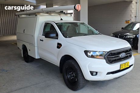 White 2021 Ford Ranger Cab Chassis Xl 3.2 (4X4)