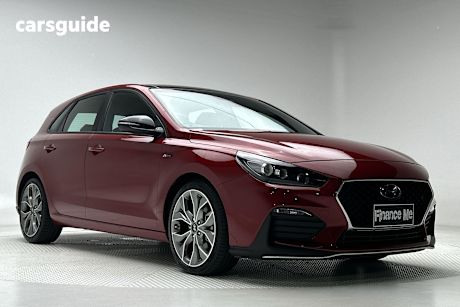 Red 2023 Hyundai I30 Hatchback N Line Premium