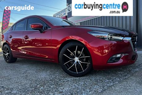 Red 2016 Mazda 3 Sedan Sp25 Gt