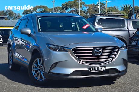 Silver 2016 Mazda CX-9 Wagon Touring (Fwd)