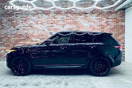 Blue 2015 Land Rover Range Rover Sport Wagon Sdv8 Hse Dynamic