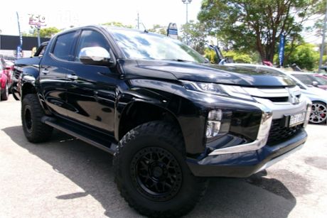 Black 2023 Mitsubishi Triton Double Cab Pick Up Gls (4X4)