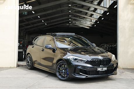 Black 2021 BMW M135I Hatchback Xdrive