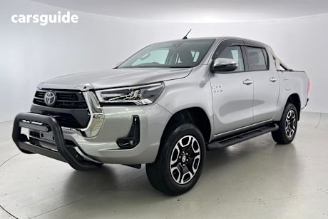 Grey 2021 Toyota Hilux Double Cab Pick Up Sr5 (4X4)