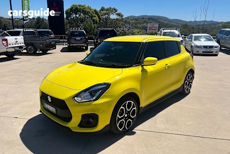 Yellow 2018 Suzuki Swift Hatchback Sport