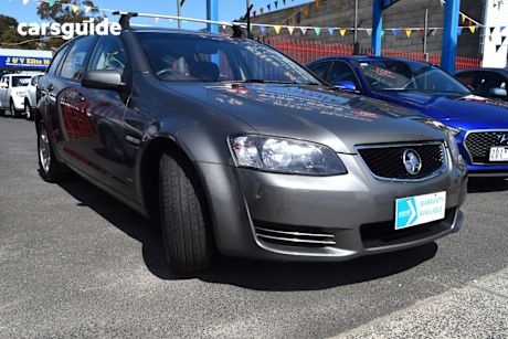 Grey 2012 Holden Commodore Sportswagon Omega