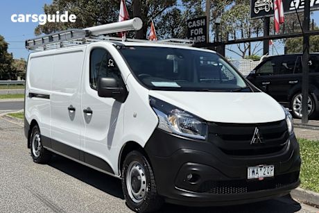 White 2022 Mitsubishi Express Van Glx+ Lwb (Multimedia/Navi)