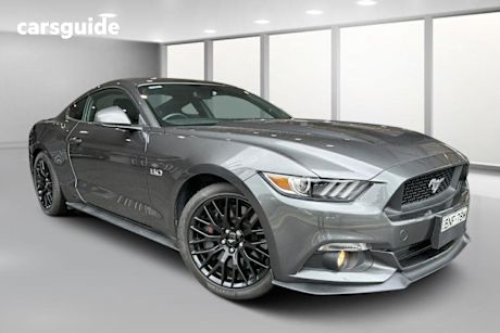 Grey 2016 Ford Mustang Coupe Fastback Gt 5.0 V8