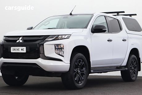 White 2020 Mitsubishi Triton Double Cab Pick Up Gsr (4X4)