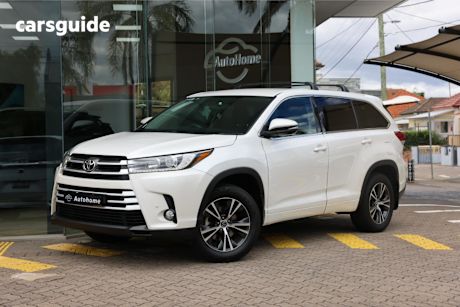 White 2017 Toyota Kluger Wagon Gx (4X2)
