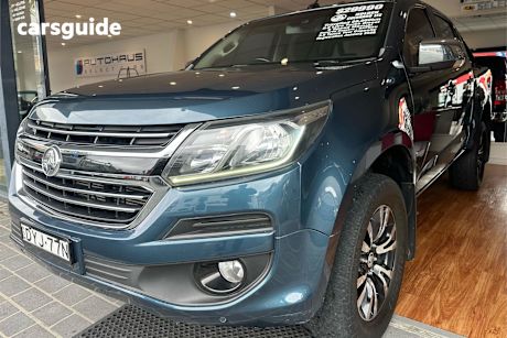 Blue 2016 Holden Colorado Crew Cab Pickup Ltz (4X4)