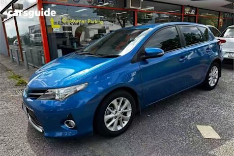 Blue 2013 Toyota Corolla Hatchback Ascent Sport