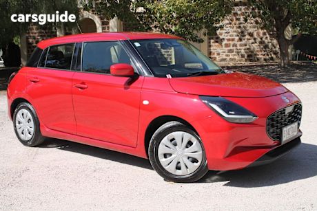 Red 2024 Suzuki Swift Hatchback Hybrid