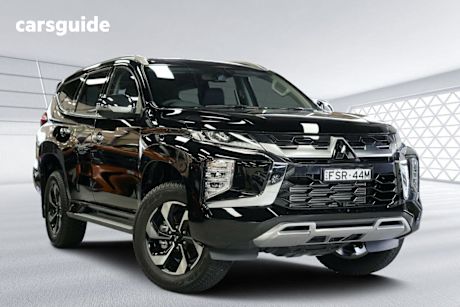 Black 2024 Mitsubishi Pajero Sport Wagon Gls (4Wd) 7 Seat