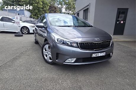 Grey 2018 Kia Cerato Hatchback S