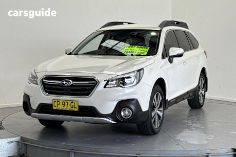 White 2018 Subaru Outback Wagon 2.5I (Fleet Edition)
