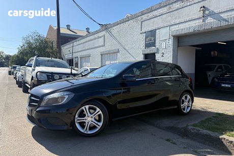 Black 2013 Mercedes-Benz A180 Hatchback Be