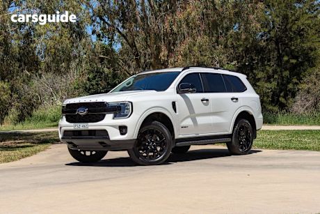 White 2024 Ford Everest Wagon Sport (4Wd)