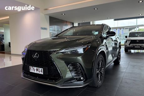 Green 2024 Lexus NX350 Wagon F Sport Awd