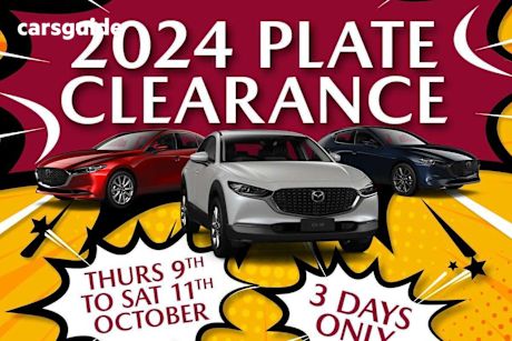 Red 2024 Mazda 3 Hatchback G20 Evolve