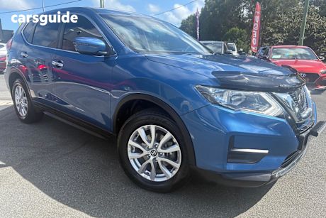 Blue 2019 Nissan X-Trail Wagon St (4Wd)