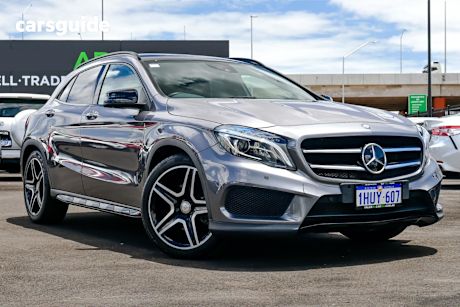 Grey 2015 Mercedes-Benz GLA250 Wagon 4Matic