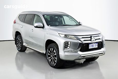 Silver 2020 Mitsubishi Pajero Sport Wagon Gls (4X4) 5 Seat