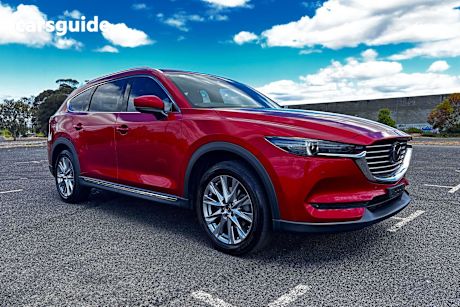 Red 2020 Mazda CX-8 Wagon Gt (Awd)