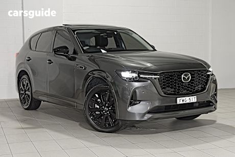 Grey 2025 Mazda CX-60 Wagon G40E Gt Hybrid