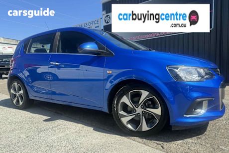 Blue 2017 Holden Barina Hatchback Lt