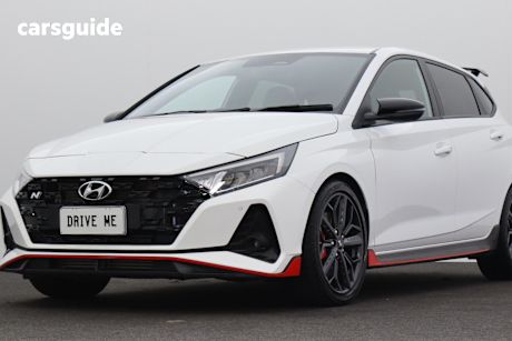 White 2023 Hyundai I20 Hatchback N