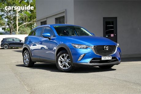 Blue 2016 Mazda CX-3 Wagon Maxx (Fwd)