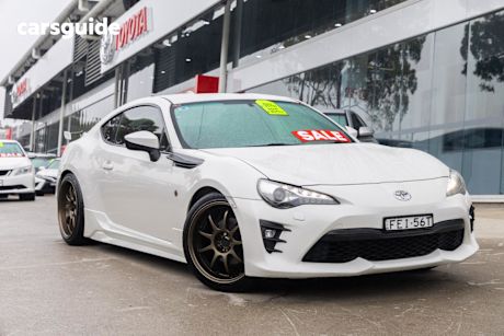 White 2017 Toyota 86 Coupe Gts