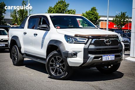 White 2023 Toyota Hilux Double Cab Pick Up Rogue (4X4)