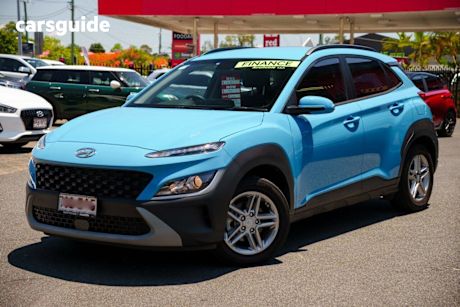 Blue 2022 Hyundai Kona Wagon (Fwd)