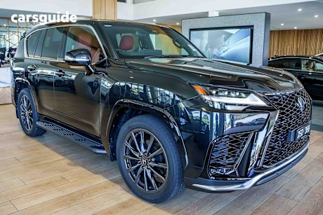 Black 2025 Lexus LX500D Wagon F Sport