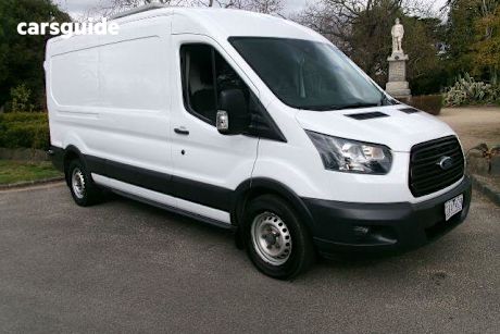 White 2017 Ford Transit Van 350L (Lwb) Fwd Mid Roof