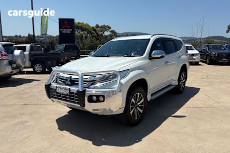 White 2019 Mitsubishi Pajero Sport Wagon Gls (4X4) 5 Seat