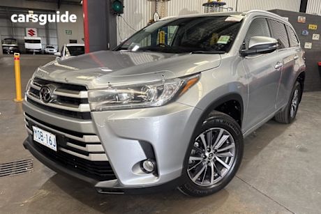 Silver 2019 Toyota Kluger Wagon Gxl (4X2)