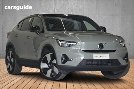 Green 2024 Volvo C40 Wagon Recharge Twin Pure Electric