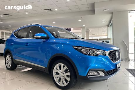 Blue 2023 MG ZS Wagon Excite